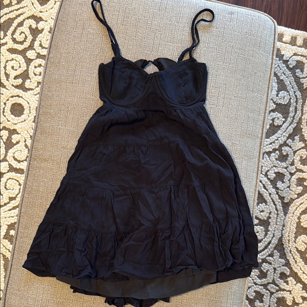 Peppermayo Black Mini Dress